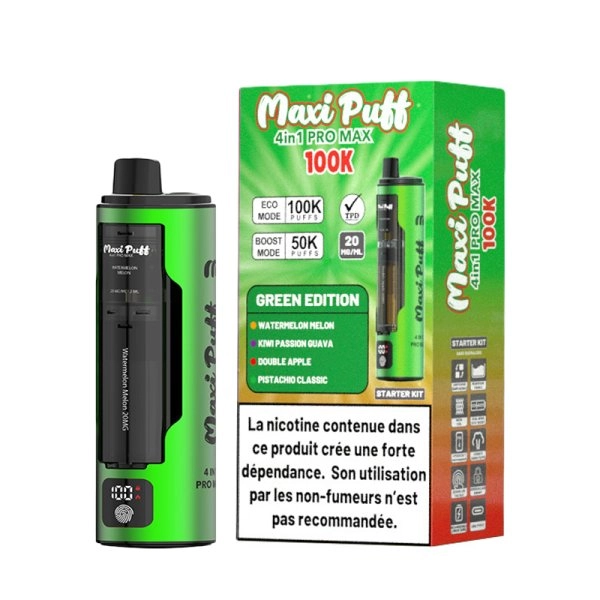 maxi puff 100k green edition maxi puff 100k green edition