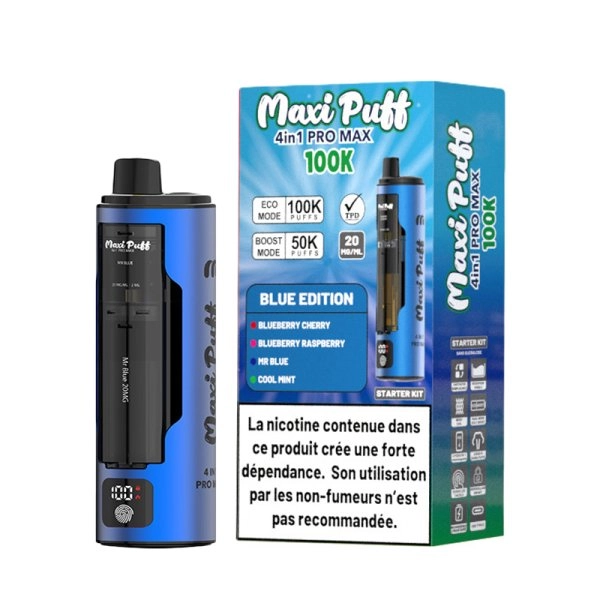 maxi puff 100k blue edition maxi puff 100k blue edition