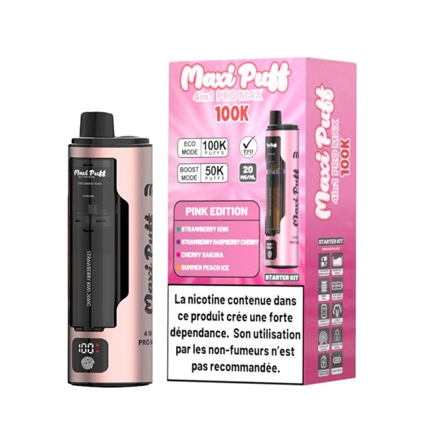 maxi puff 100k pink edition maxi puff 100k pink edition