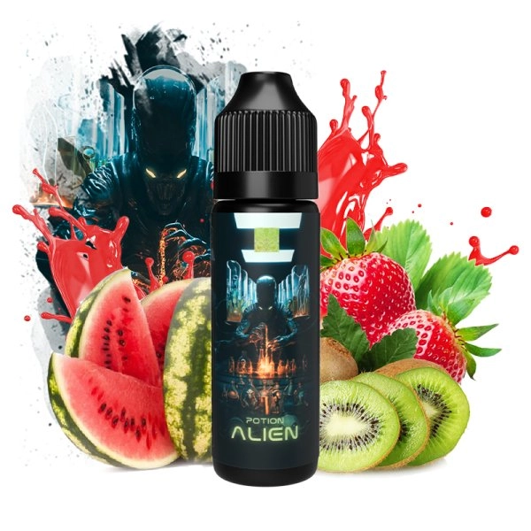 potion alien (pastèque/fraise/kiwi) 50ml potion alien (pastèque/fraise/kiwi) 50ml